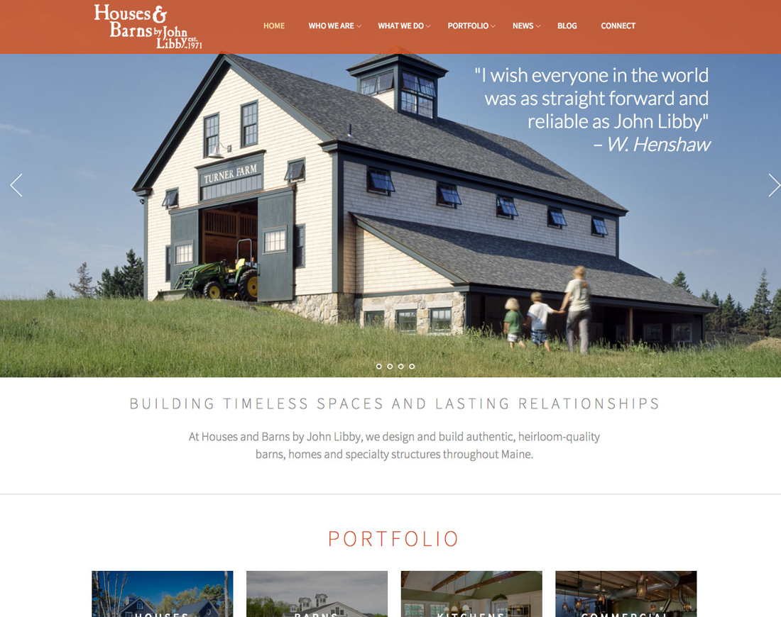 Houses And Barns By John Libby Marketing By Wood And Company